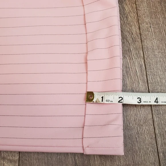 Pink pinstripe capris - Picture 7 of 8